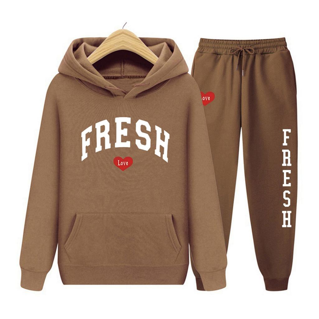 2025wish European Size Plus Fashion Printed Sports Sweater Autumn and Winter Fleece Thermal Hoodie Casual Cover