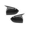 Car Decoration Car Rearview Accessories Bull-Horn Door Mirror Cover For Tesla Model 3    2024 Car Styling