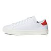 Adidas Originals Court Vantage Comfortable Versatile Durable Low-Top Skate Shoes Unisex Sneakers White Red CQ2566