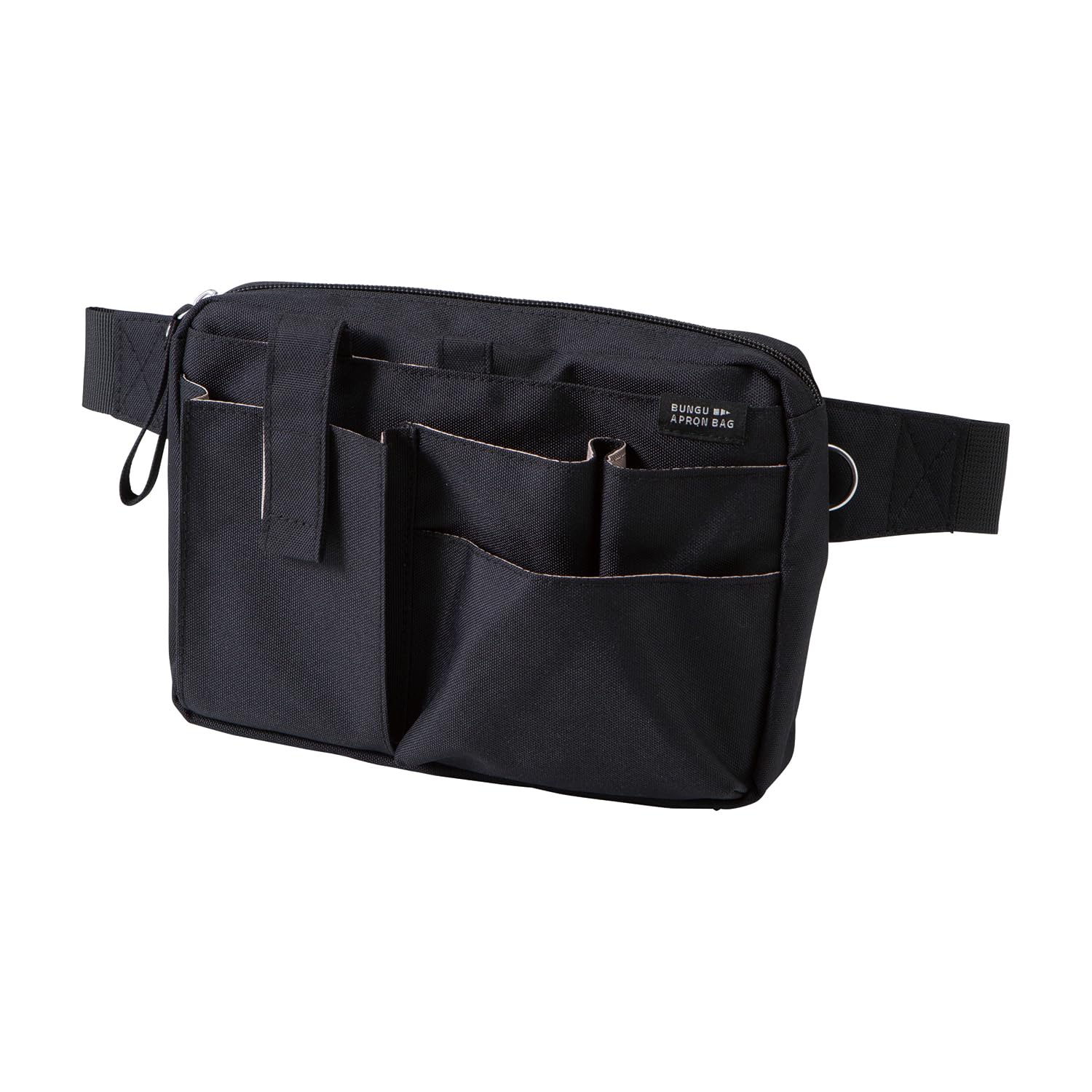 

Kutsuwa Stationery Apron Bag with Gusset, BE020BK, Black, Free Size