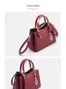 Elegante rote Damen-Hochzeits-Handtasche - Premium-Leder Schwiegermutter-Tasche