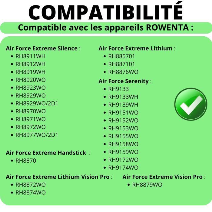 36V Ladegerät Ersatz RS-RH5275 Kompatibel mit Rowenta Staubsauger Air Force Extreme Silence/Vision Pro/Serenity Phonillico®