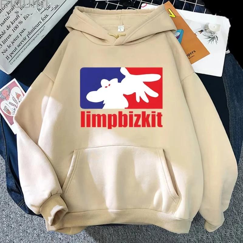 Limp Bizkit Moda Męska Bluzy z Kapturem Mężczyźni Kobiety Bluzy z Kapturem Hip Hop Codzienne Bluzy Jesień Zima Chłopcy Dziewczynki Streetwear Bluza z Kapturem