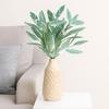 3D Printing Artificial Eucalyptus Leaf Green Leaves Lifelike Silk Willow Leaves UV Resistant DIY Plants Fake Plants Garden