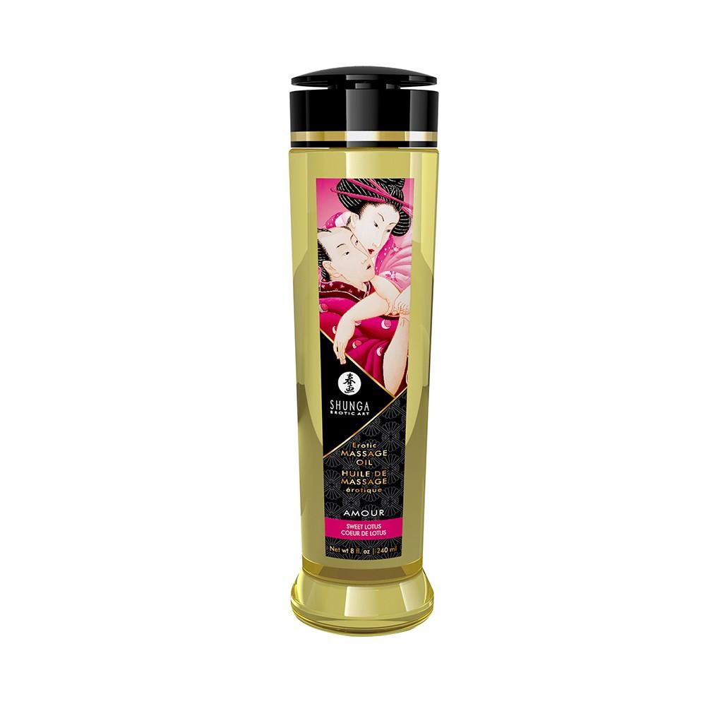 Huile De Massage Aphrodisiaque Coeur De Lotus 240ml Cc1223