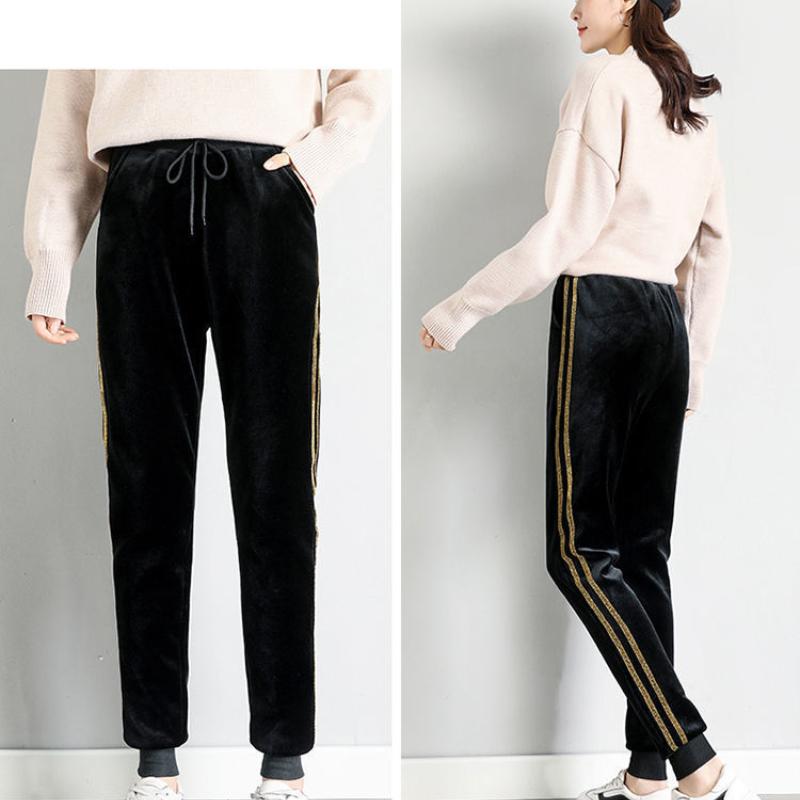 Теплые женские брюки Pleuche — фото 14