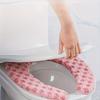 Thick and Warm Toilet Seat Cushion Cover - with Sticky Toilet Seat Cushion - Washable and Reusable Mat for Winter