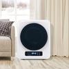 Sèche-linge à évacuation, acier inoxydable, 3 kg, en réalité jusqu'à 4 kg, 850 W, filtration multiple, 6 programmes. Protection contre la surchauffe, montage mural [Classe énergétique G]