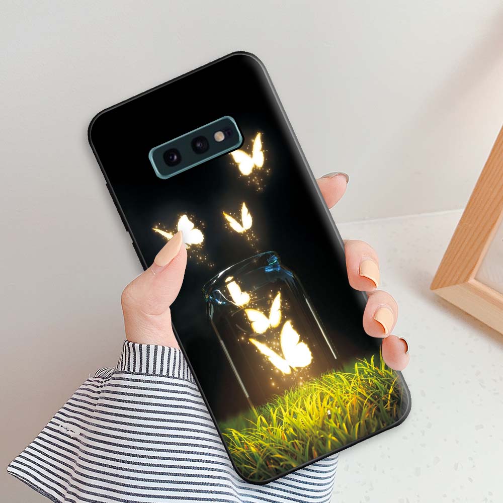 Hülle Für Samsung Galaxy S10E Hülle Abdeckung Für Samsung S10E Silikon Weiches TPU Rückseite Handyhülle Für Samsung S10E SM-G970 Abdeckung Stoßfänger