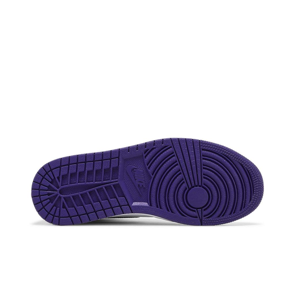 Air Jordan 1 High OG 'Court Purple' da Donna (taglie da donna) Scarpe da Basket Vintage Bianche / Viola Court CD0461 151