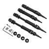 Front Rr CVD Drive Shafts Set Strong Structure Metal Replacement for   ST   1/10 4X4 Brushless Rc Car