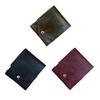 Business Trip Wallet Slim Faux Leather Wallet, Retro Snap Button Bifold Distressed Portable Card Holder for Men Women Slot
