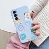 Coque Funda Pour Samsung Galaxy M14 M34 M54 5G Housse Fleur Colorée Cœur Dessin Animé Souple TPU Coque Pour Samsung M 14 Léopard Capa