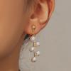 Elegant Retro Pearl Metal Ear Clips – No Piercing Needed
