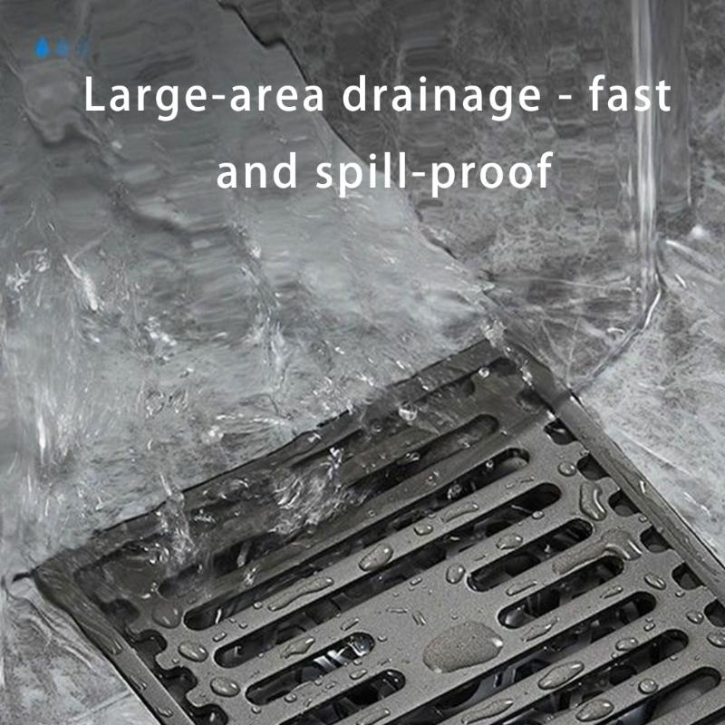  Shower Floor Drain Stainless Steel Floor Strainer  Drainer Bathroom Shower Strainer Filter With Removable Cover