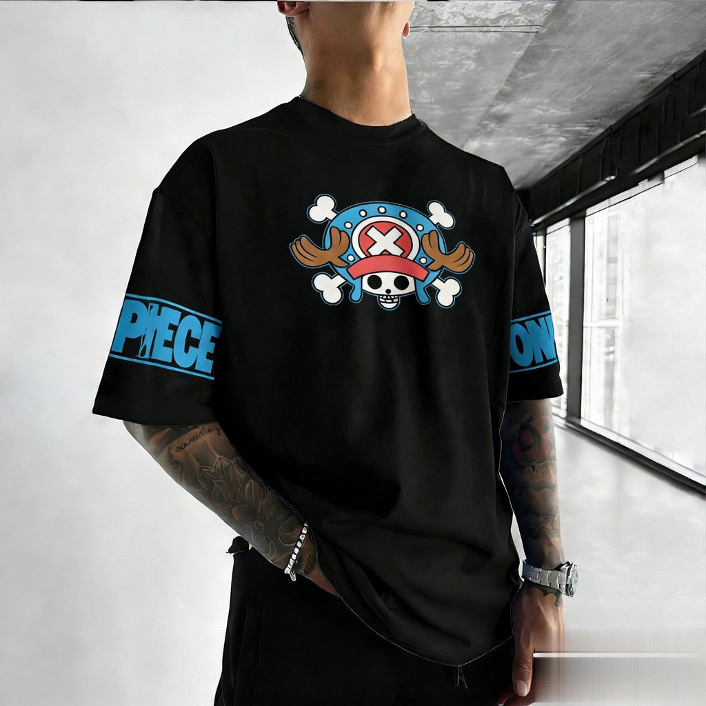 Unisex Chopper Graphic T Shirt Men Women 2026 Summer Cotton Short Sleeve Tee Cartoon Streetwear Loose Casual Top