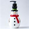 Santa Claus Lotion Dispenser Bottles Snowman Gel Hand Sanitizer Bottle Cosmetic Container  Bathroom