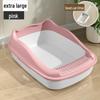 Exclusively Chosen Extra-Large Semi-Enclosed Cat Litter Box with Anti-Splash Feature