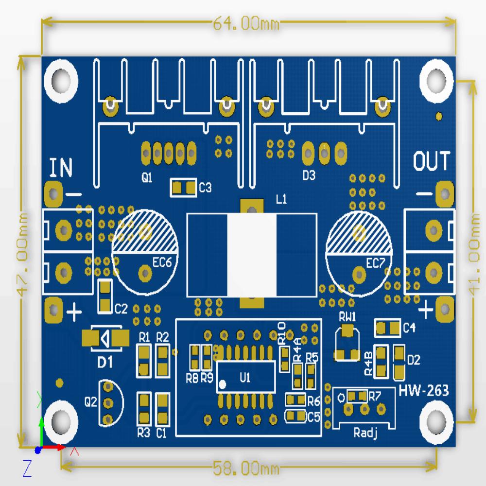 XL4016 DC-DC Buck Converter Module Max 8A 200W 4-38V To 1.25-36V XL4016 DC Regulating Board Constant Current Regulator Converter