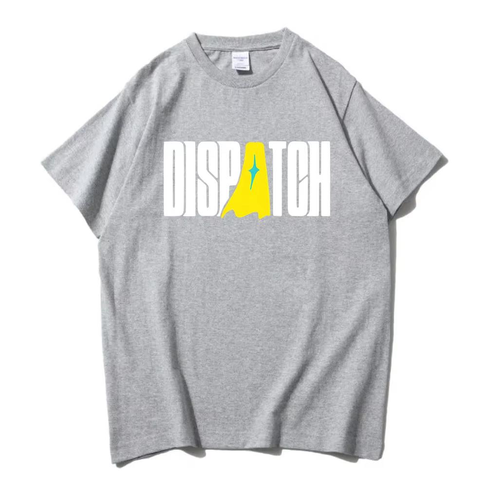 Hot Game Dispatch Logo Print Tshirt Short Sleeve Cotton Male Tshirts Oneck Unisex Streetwear Hip Hop Fashion Graphic Tee