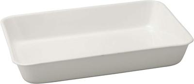 Nodahoro Fledermaus-Emaille, hitzebeständig, 8 Stück, xx, Tablett-Kochen, hergestellt in Japan, weiß, 41,3 x 28,3 x 6,7 cm, VA-8W