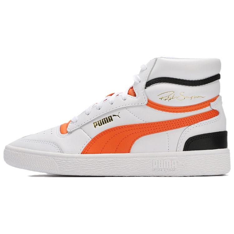 PUMA Ralph Sampson Mid White Carrot Men s 370847-19 EU 37