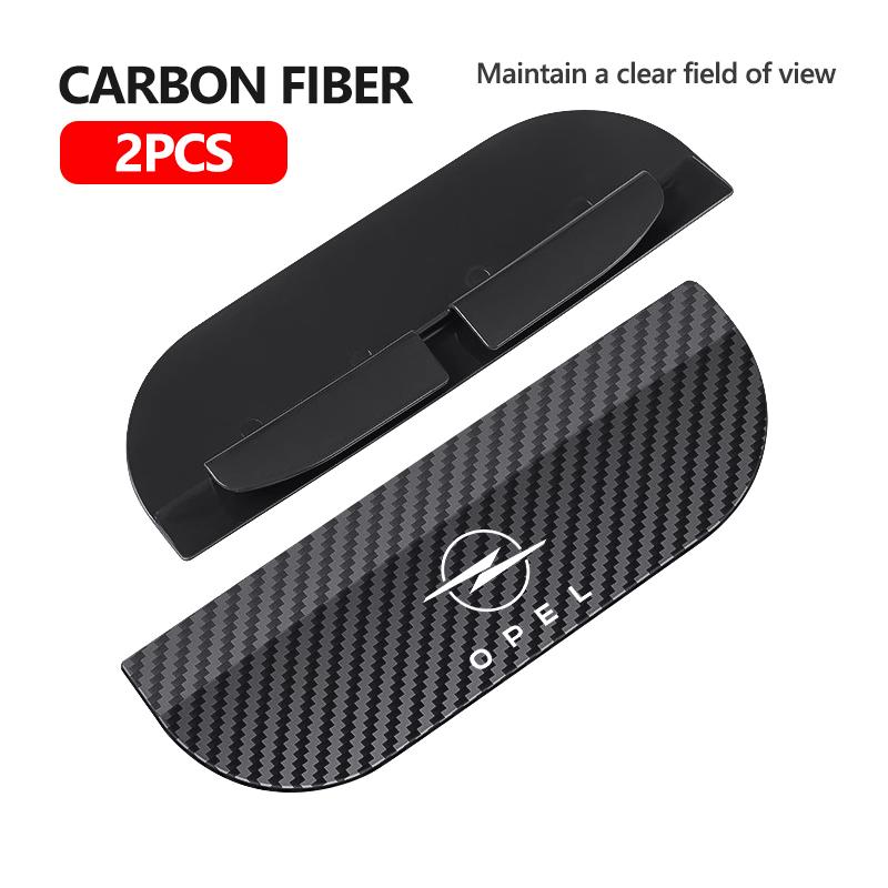 2pcs Car Shield Rain Eyebrow Rear View Side Mirror Rain Shield For Opel ADAM ASTRA J K CORSA E INSIGNIA MOKKA VIVA Meriva