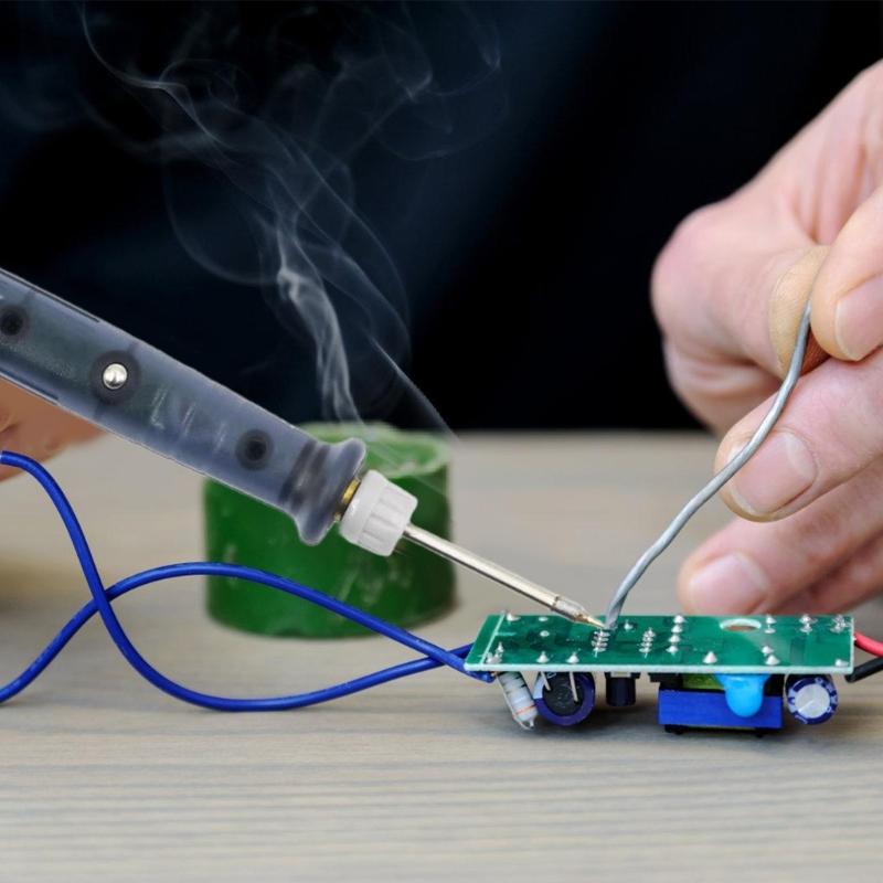 Soldering Iron 8W Quick Heat Up Adjustable Temperature Soldering Thermostatic Soldering Repair