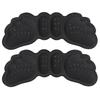 5 Pairs Self-adhesive 4D Sponge Heel Pads Butterfly Wing Black Heel Stickers Invisible Thickened Foot Pads Anti-drop Fix