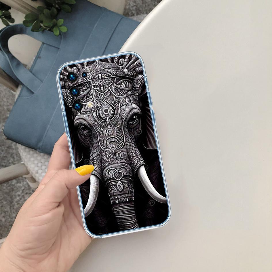 CJ5 Animal Elephant Case for Motorola Moto G10 G20 G30 G31 G32 G34 G35 G41 G42 G50 G51 G52 G55 G60 G60S G62 G71 G72 G75