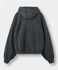 Dimitri Black Asi Four Seasons Essentials Zip-Up Hoodie_Crop Pigment Charcoal