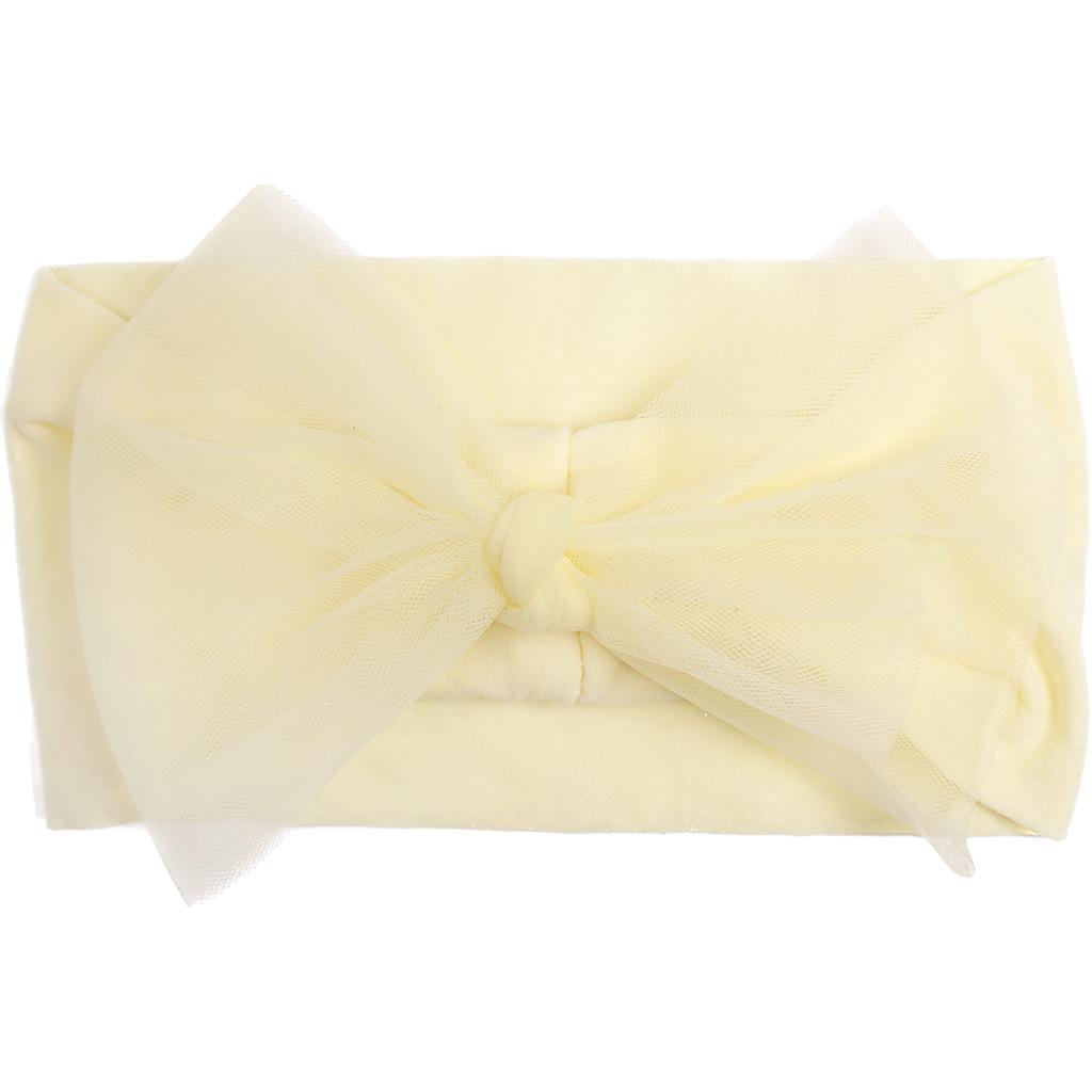 Baby Hair Accessories Headband Baby Newborn Mesh Bow Baby Girl Headband