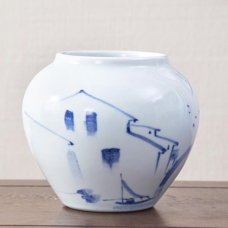 Jingdezhen Ceramic Vase for Floral Arrangements - Home Decor Ornament