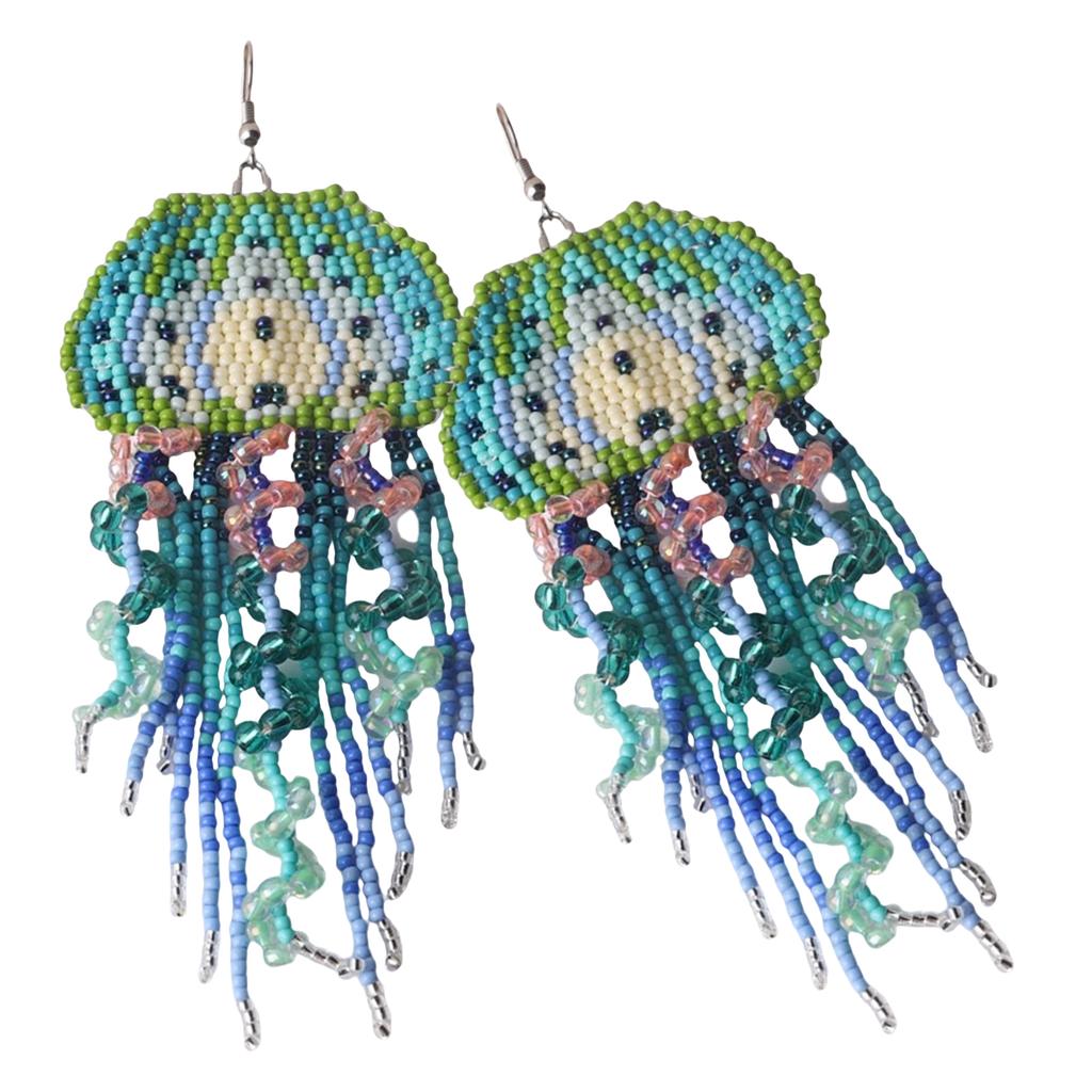 Unique Bohemian Tassels Earrings Featuring Handmade Beads Fashion Ear Jewelry Perfect for Festivals and Parties