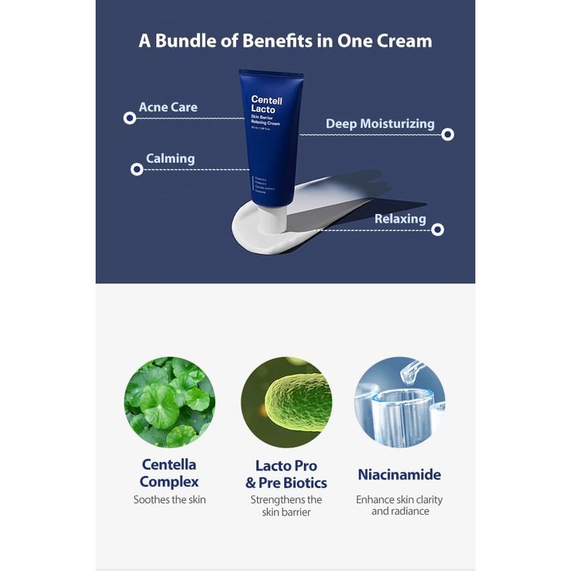 SUNGBOON EDITOR - Centell Lacto Skin Barrier Relaxing Cream