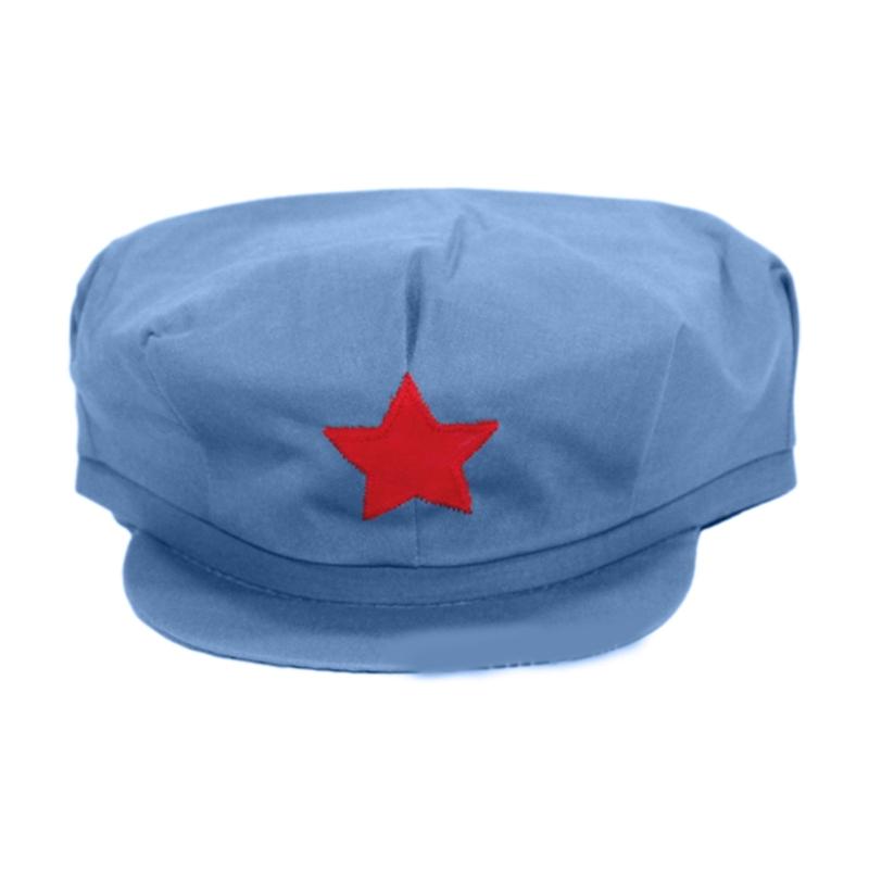 

Chinese Army Hat Vintage Army Hat Featuring Distinctive Five Pointed Star Emblem Add Vintage Touch to Your Outfits 1