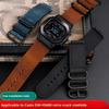 Modified retro cowhide watch straps for Casio G-SHOCK 3516 DW-H5600 DW-H5600MB convex end leather watchband black brown bracelet