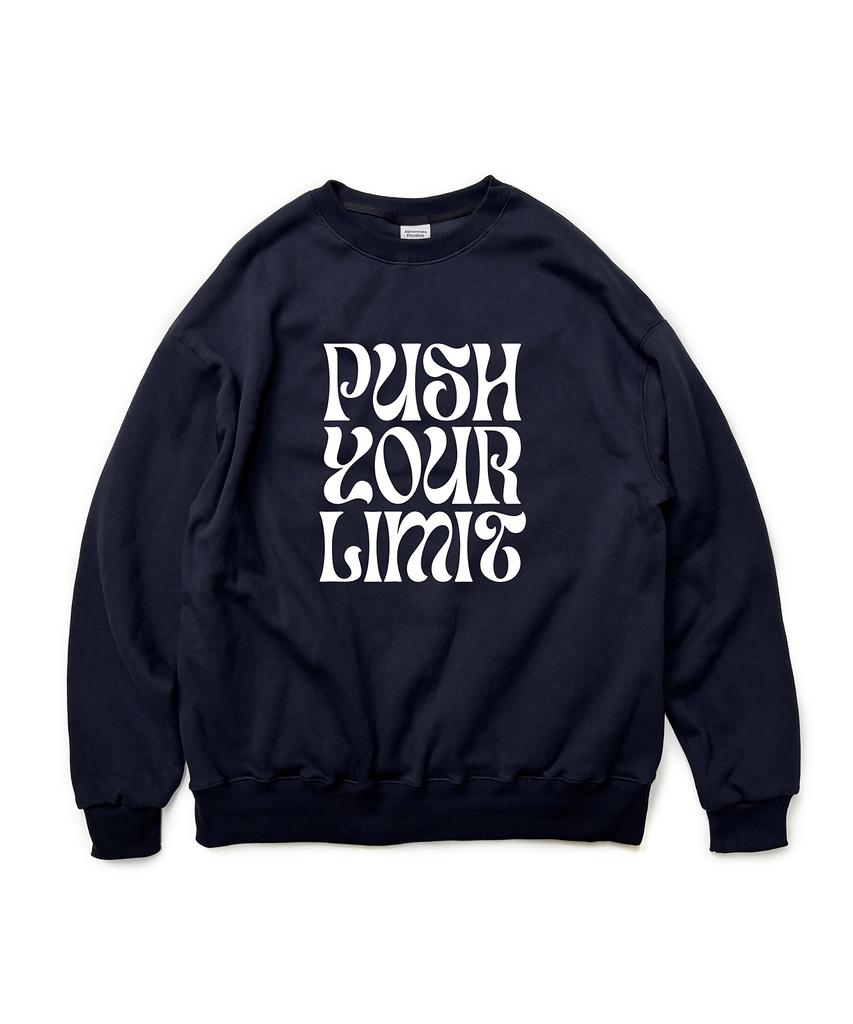 ABNORMALTHING Limit Loose Fit Crew Neck Charcoal