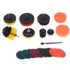 22pcs Drill Brush Attachments Set Multipurpose Power Scrubber Cleaning Kit for Bathroom Kitchen Car