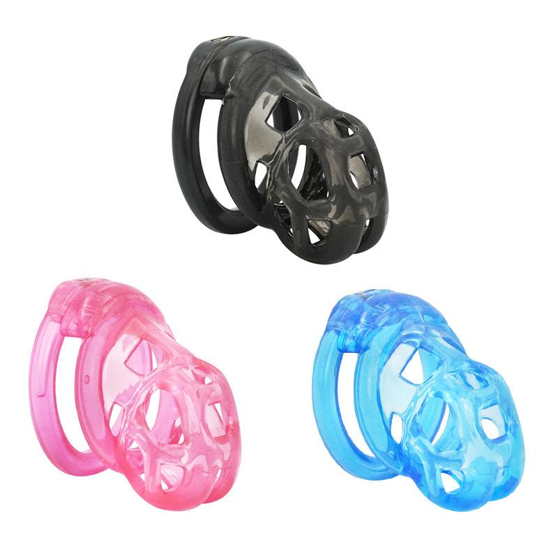 Male Chastity Cage Soft Silicone Cobra Design Hidden CB Chastity Lock for Adult Men Erotic Urethral Lock
