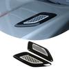 Car Hood Air Vent Cover Trim For Lexus LX600 ABS Silver Exterior Car Accessories