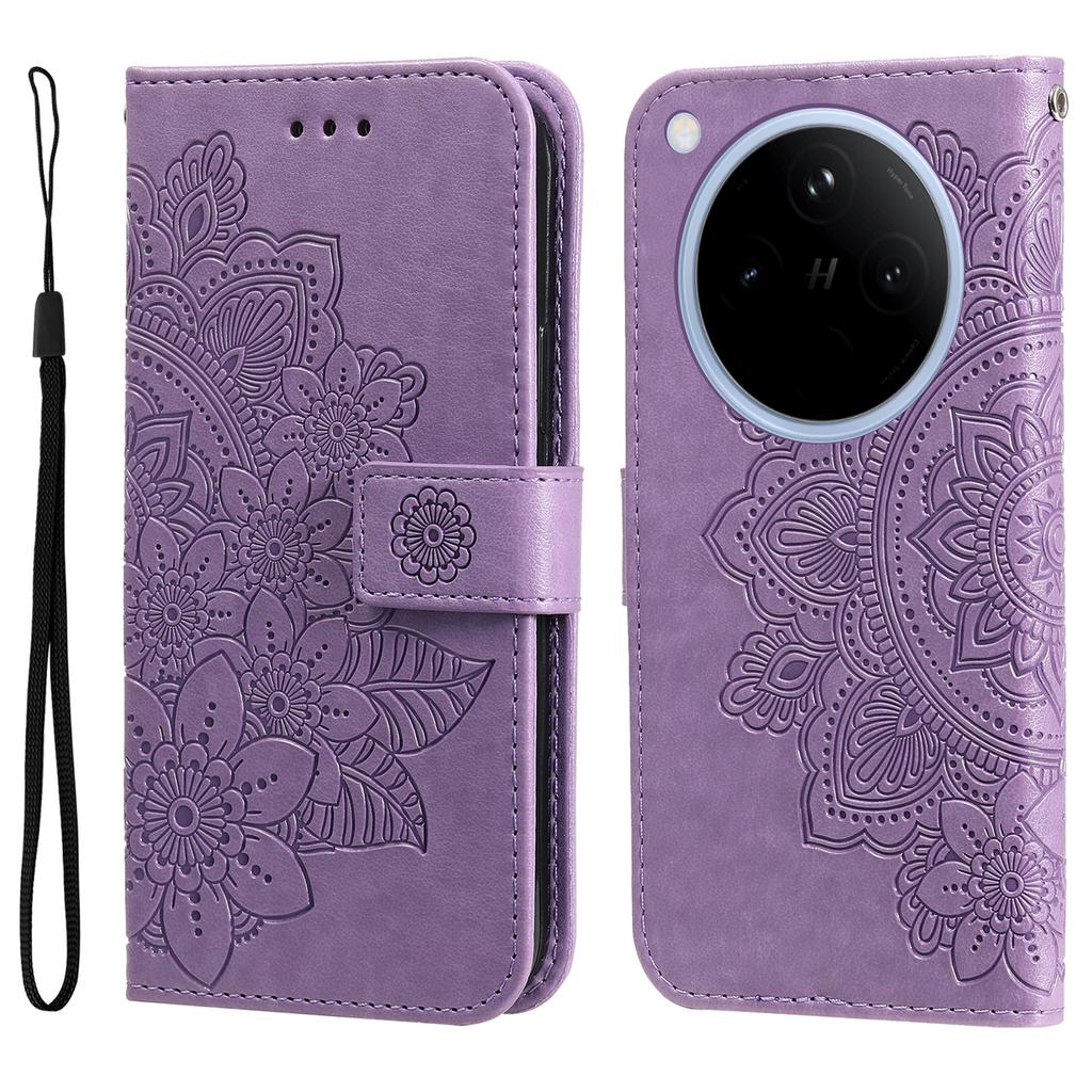 For Oppo Find X8 5G Case Floral Pattern PU Leather Wallet Stand Phone Cover