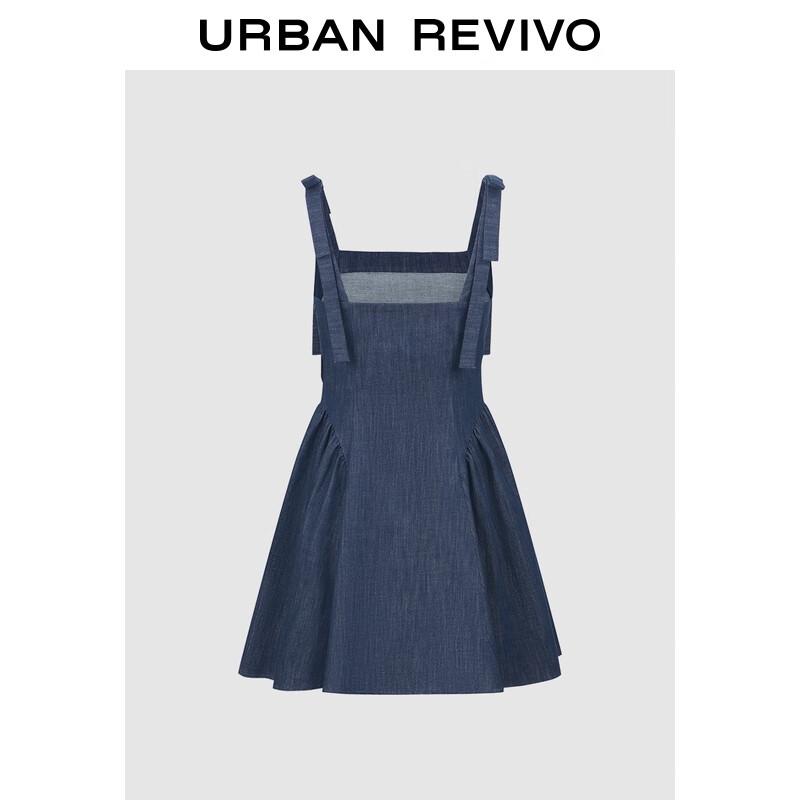 

UR Women s Summer Bow Denim Mini Dress M