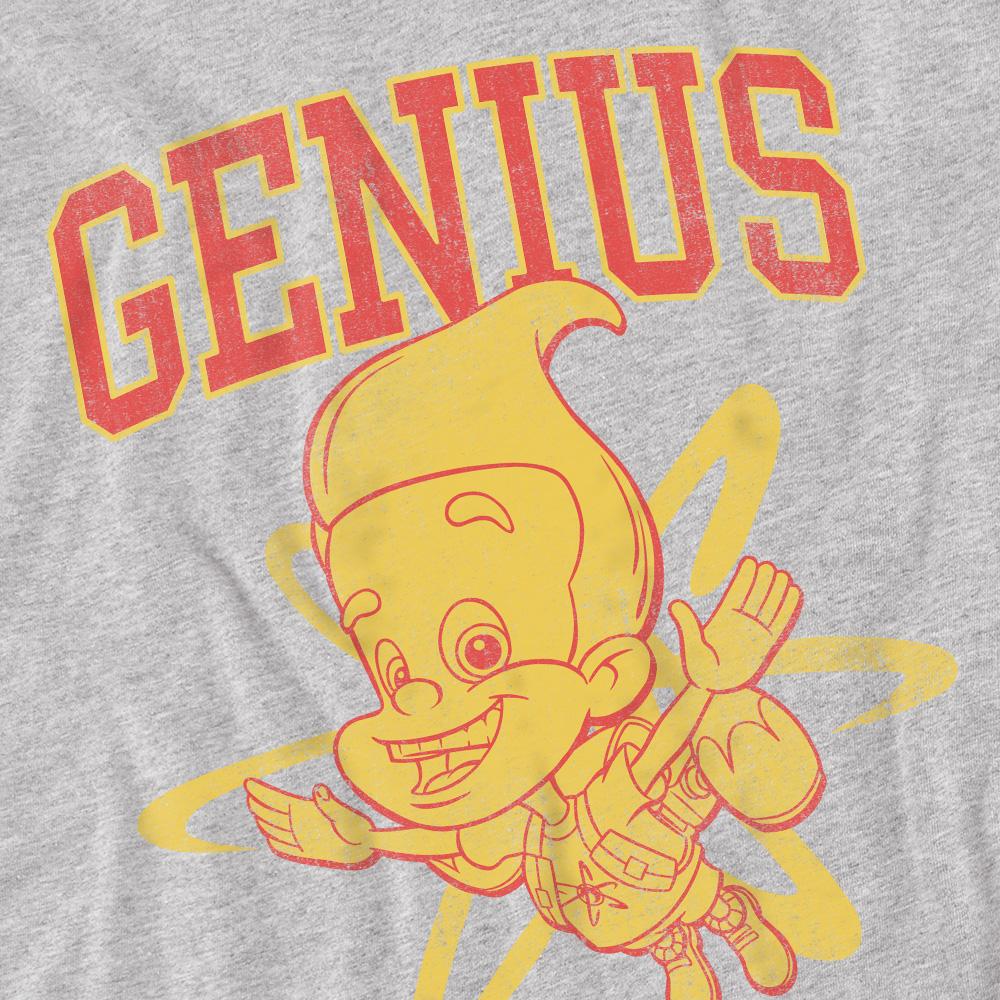 Jimmy Neutron Mens Genius Collegiate T-Shirt