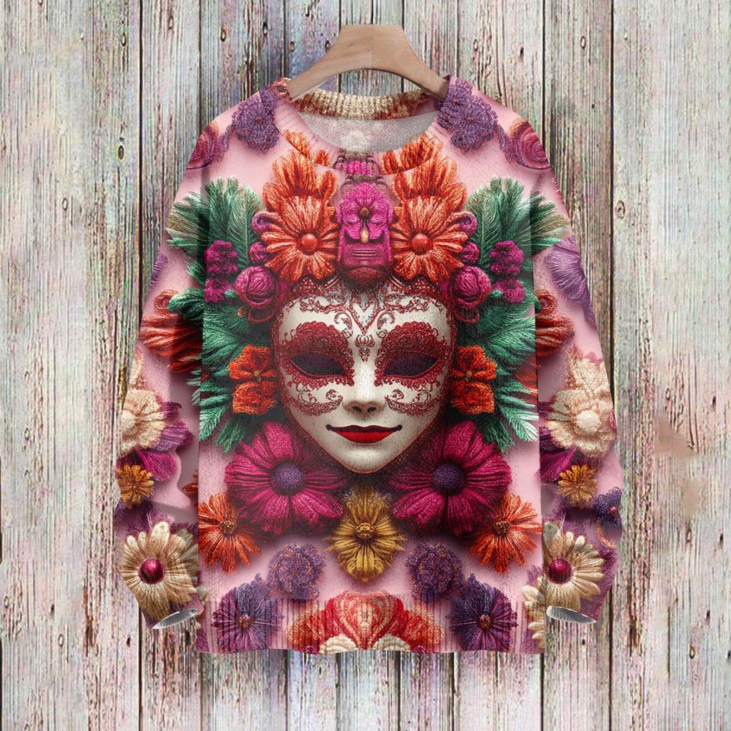 Children's Sweatshirts Boys' And Girls' Knitwear Cute Printed Shirts Round Neck Pullover Tops