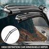 1Pc Automotive Universal U-type Soft Rubber Boneless Wiper HD Quiet Durable Automotive Wiper 16" 18" 19" 21" 22" 24"