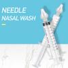 2 Pezzi Lavaggi Nasali per Neonati Tubo Siringa Pulizia Naso Bambino Cura del Neonato Aspiratore Nasale Pulitore 10ML Lavaggio Nasale per Rinite del Bambino