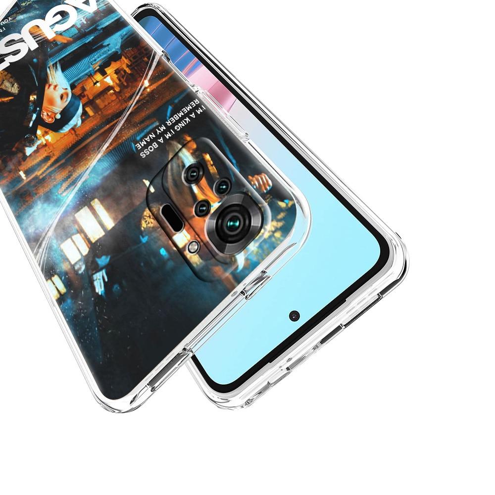 Phone Case For Xiaomi Poco X3 NFC M3 F3 Redmi Note 9S 9 8 10 Pro 7 8T 9C 9A 8A K40 Soft Silicone Clear Cover Coque Agust D Suga