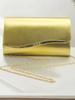 Women's PU Leather Evening Clutch Chain Bag - Simple Fashion Handbag