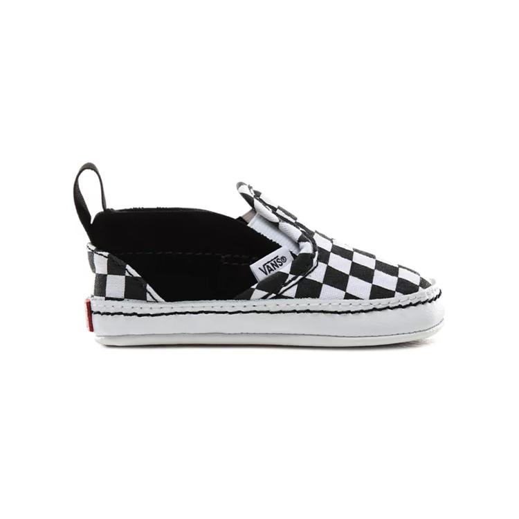 Vans Slip-On V Crib 'Checker - Black White' VN0A2XSLFB7
